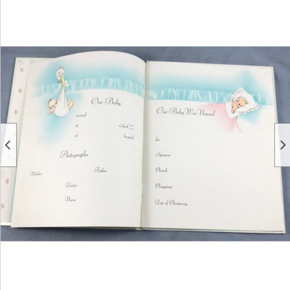 1941 UNUSED Blue Baby's Own Story Book^Birth-5 yrs^Hardcover Cecile Lamb Whitman - Picture 2 of 4